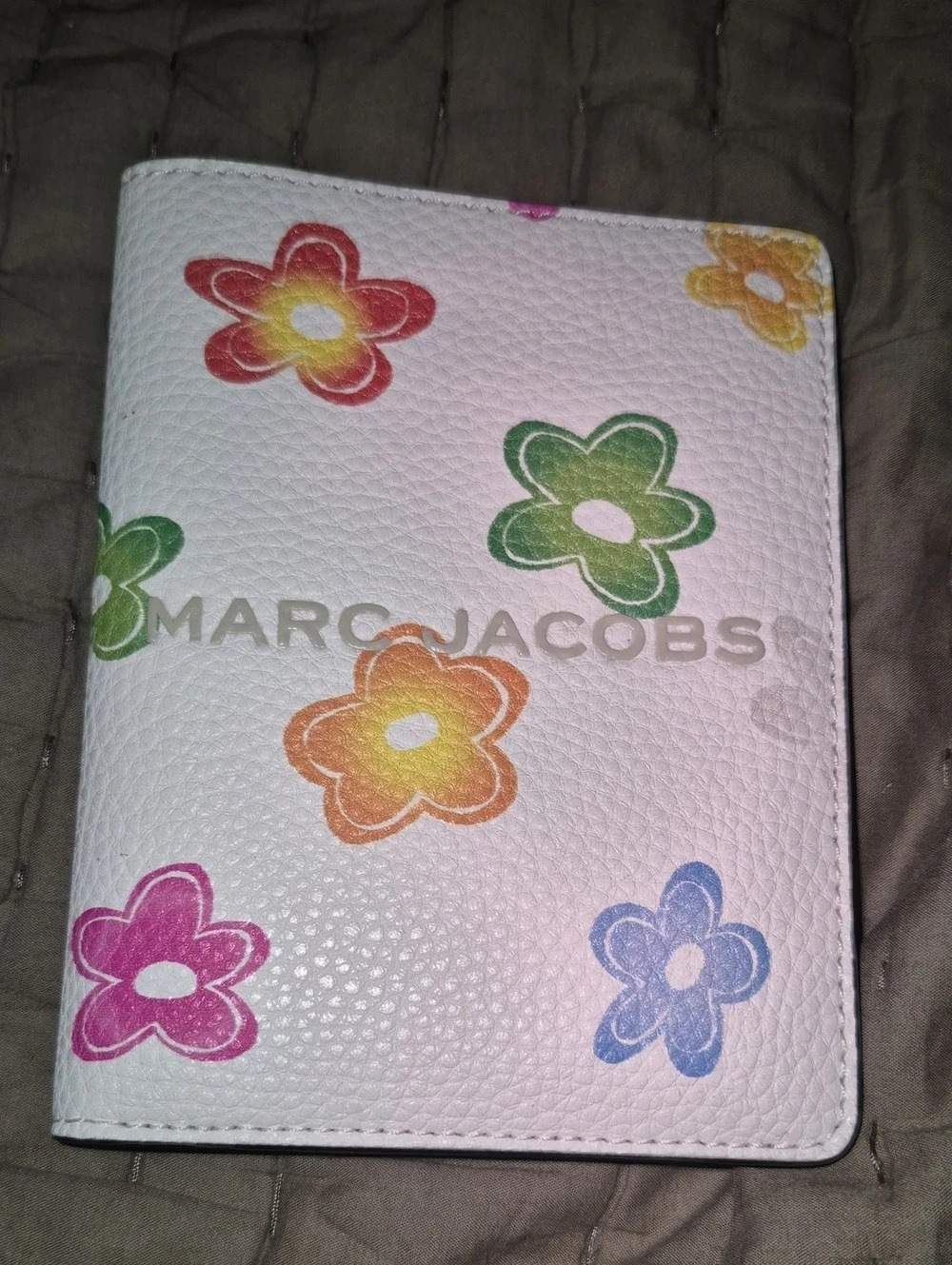 Marc Jacobs The Doodle Passport Case Wallet in Pink & Multicolor
